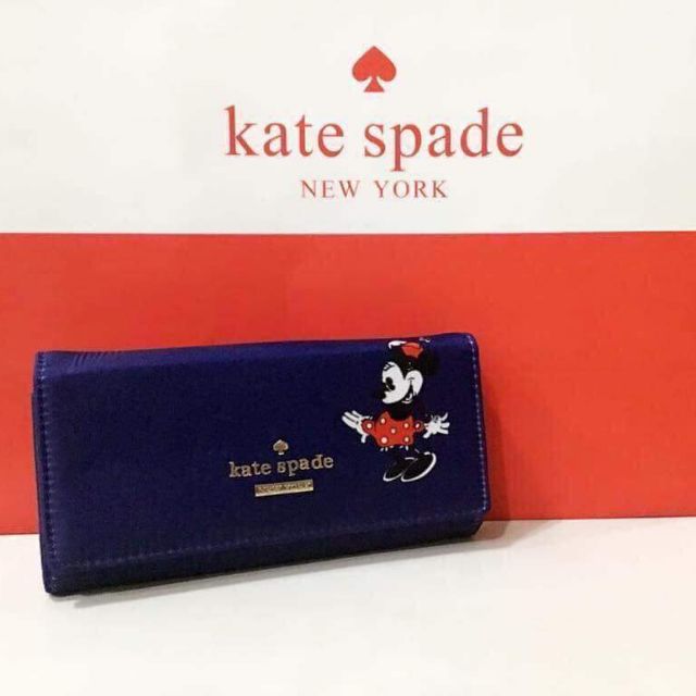 Kate Spade Mickey Mouse Wallet | Shopee Philippines