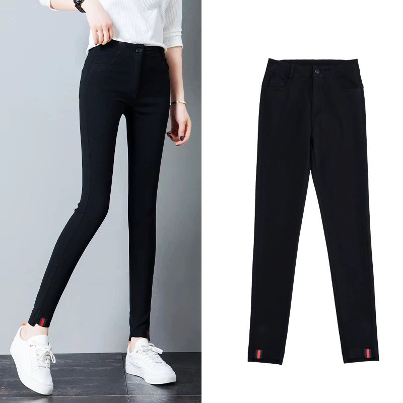 black stretchable jeans for women