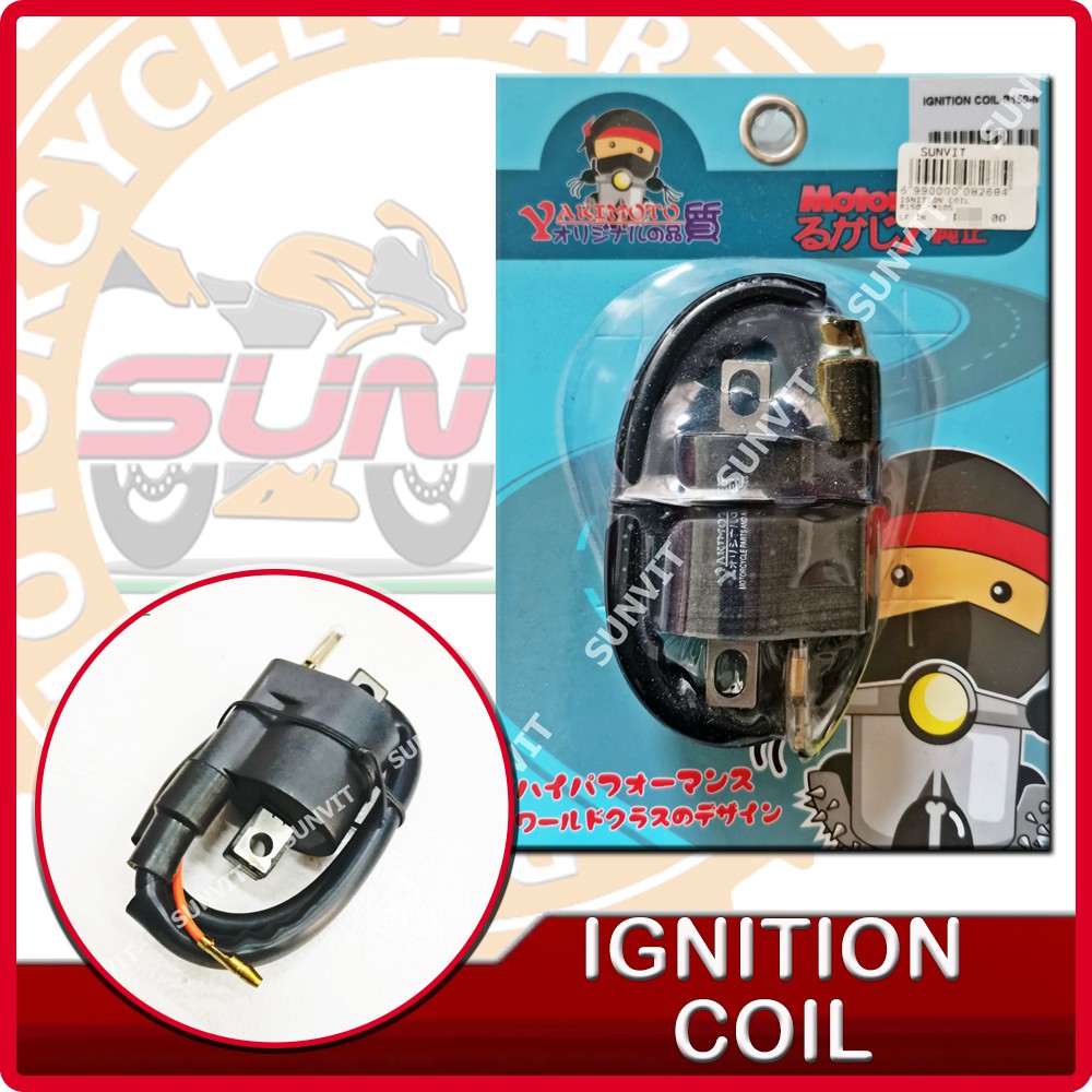 MOTORCYCLE IGNITION COIL GY6/RUSI125 WAVE125 XRM TMX BARAKO RAIDER150