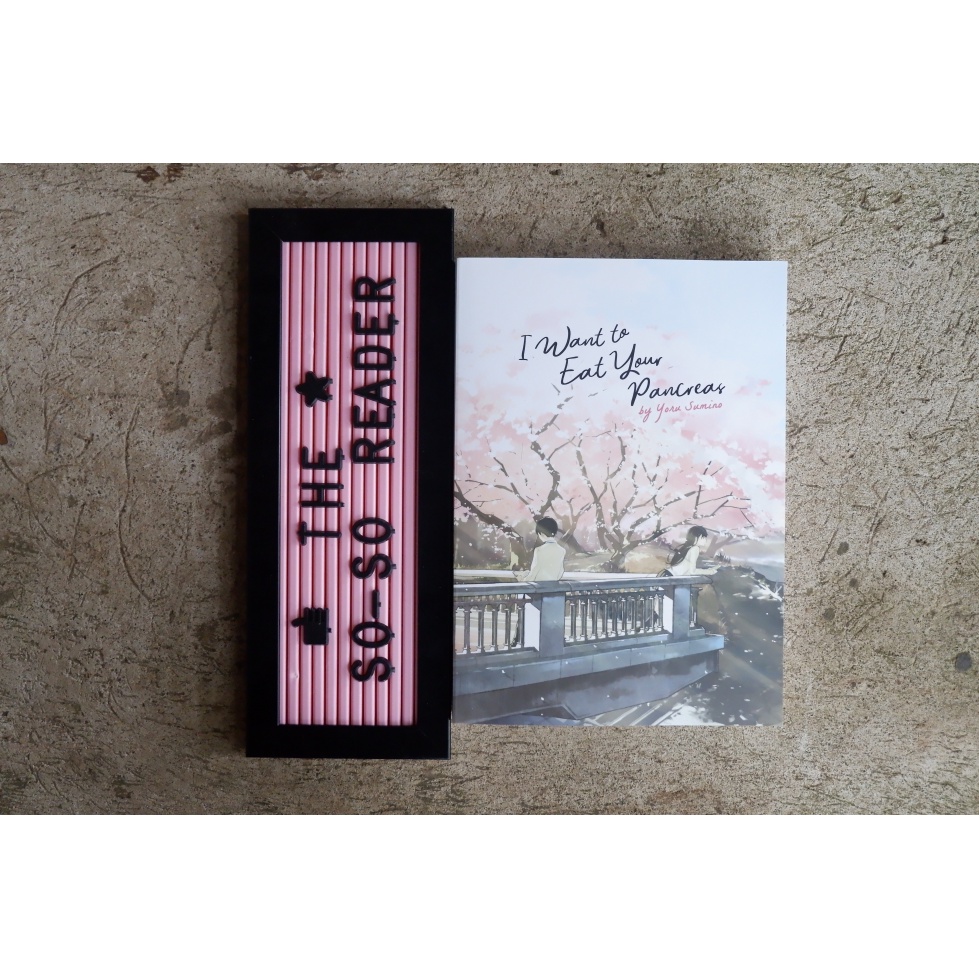 I Want To Eat Your Pancreas Light Novel I Want To Eat Your Pancreas (Light Novel) - Yoru Sumino | Shopee