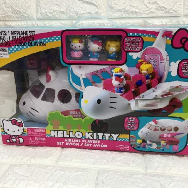 hello kitty airplane set