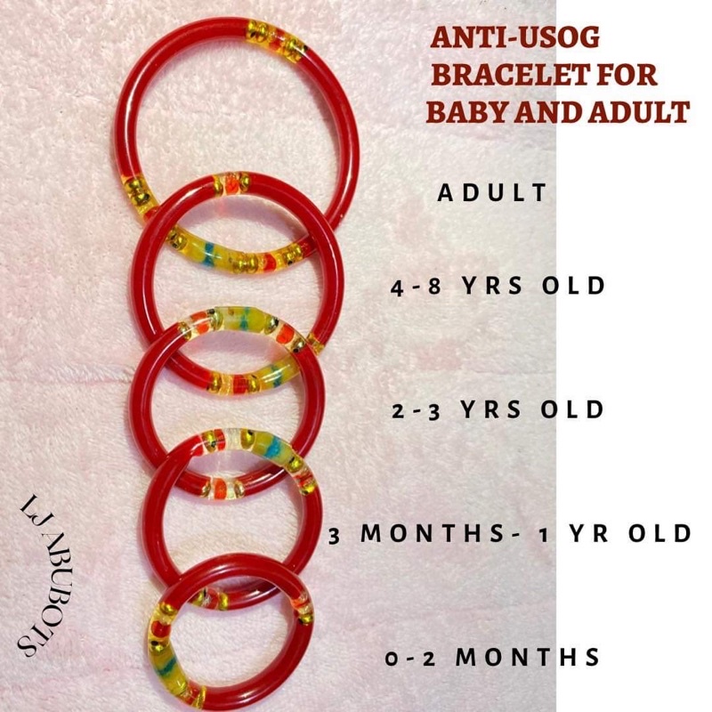 Anti-Usog Bracelet for Baby and Adult (BLESSED INFRONT OF QUIAPO CHURCH)