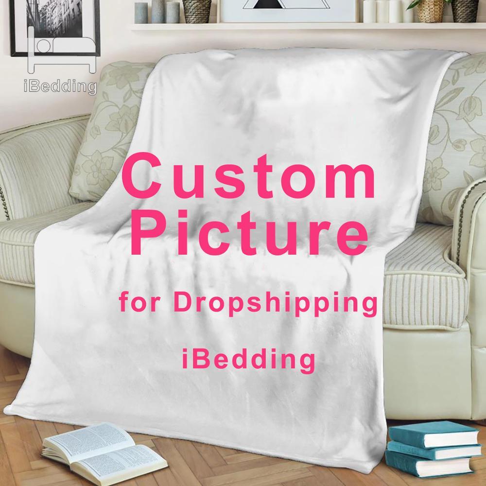 Custom Flannel Throw Blanket Personalized Photo Fleece Blankets For Sofa Gift Customized Diy Print Shopee Philippines