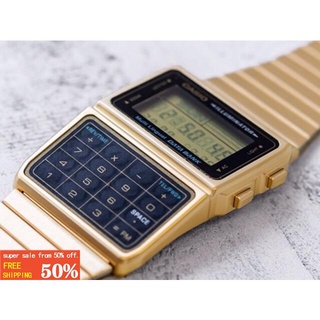 Casio DBC-611G-1DF Data Bank Calculator Watch  DBC-611G-1D Digital Quartz DBC611G Gold Tone DBC611 #6
