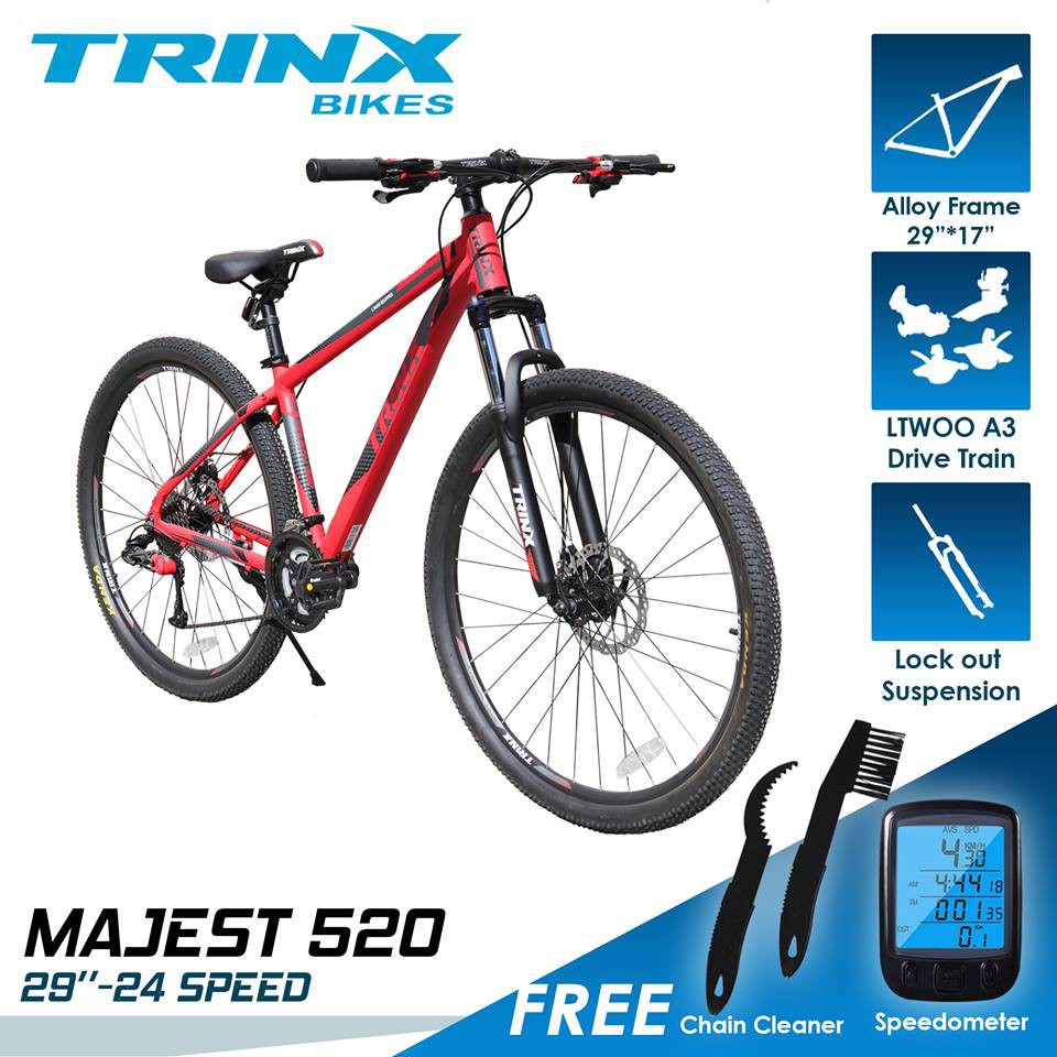 trinx m520 29er specs