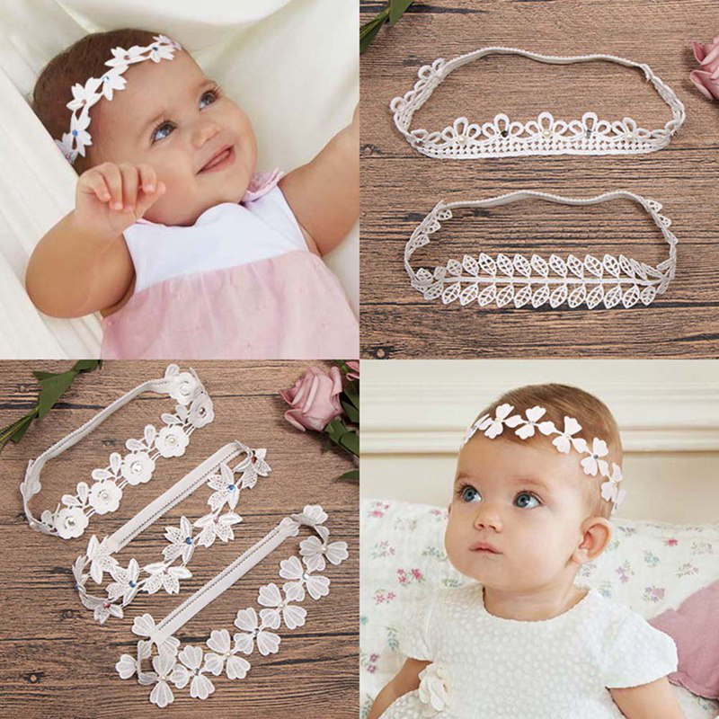 baby lace headband