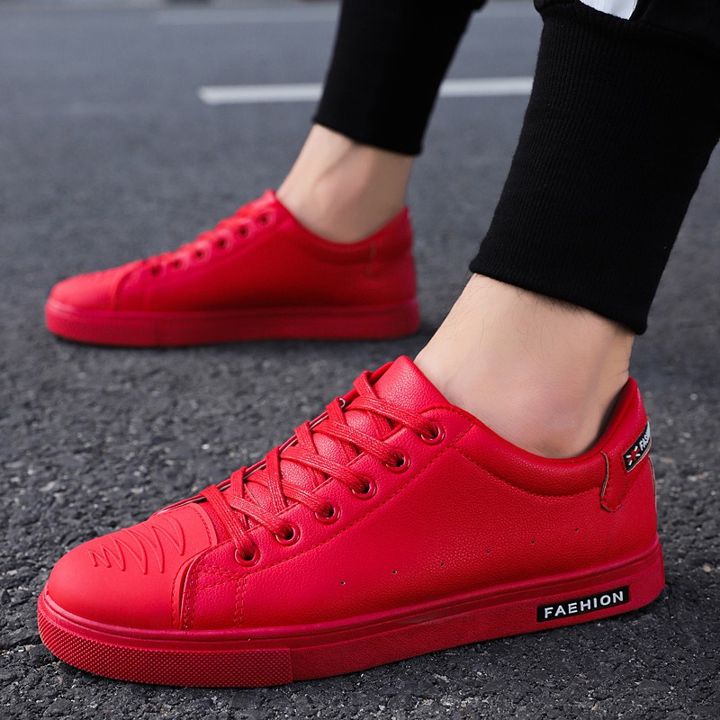 casual shoes for men red