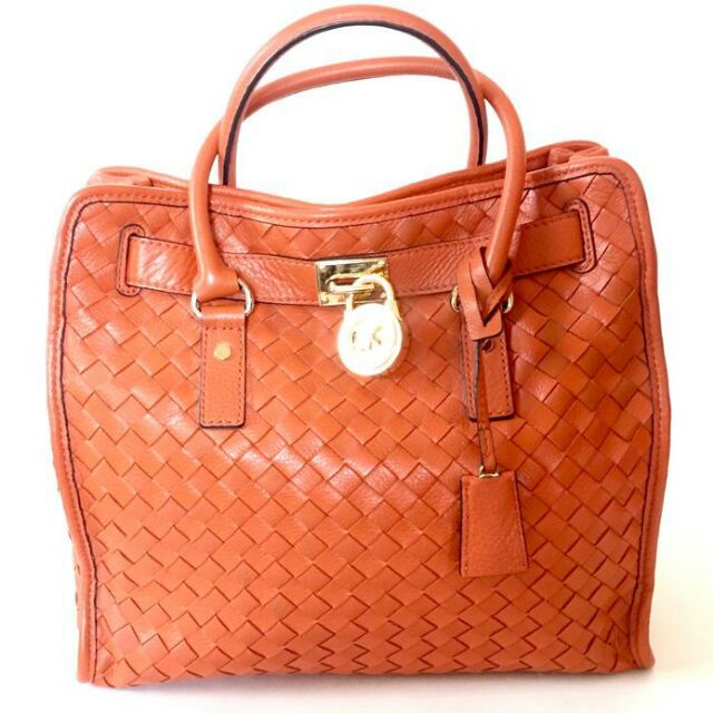 orange mk bag
