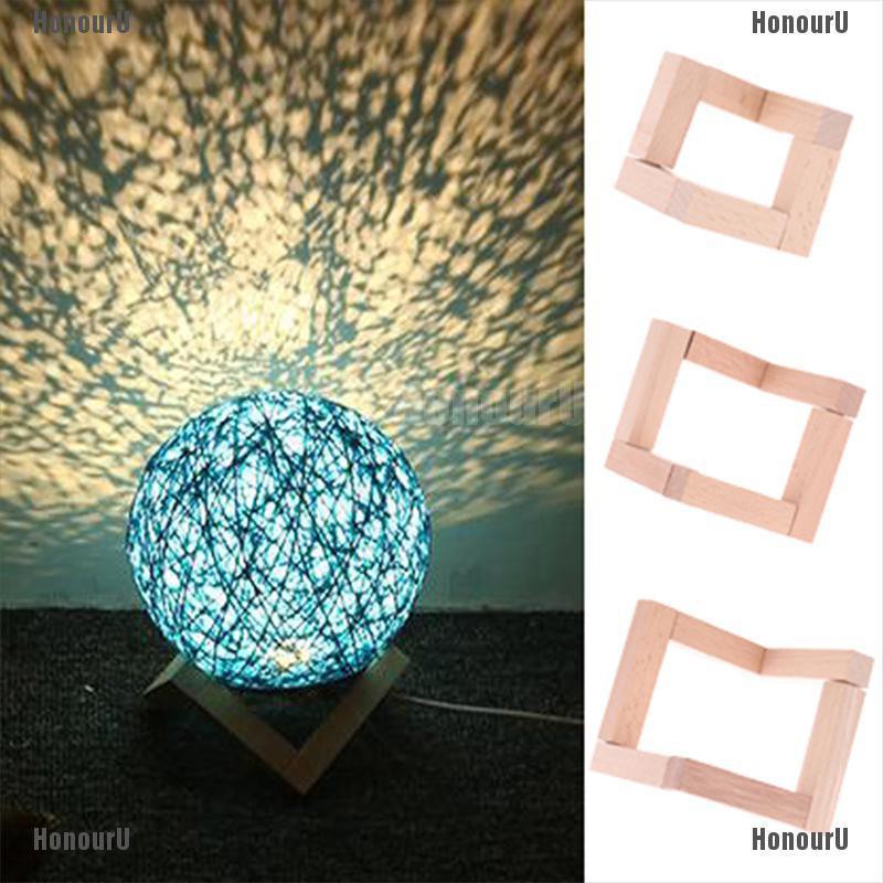 Lamp holder wood
