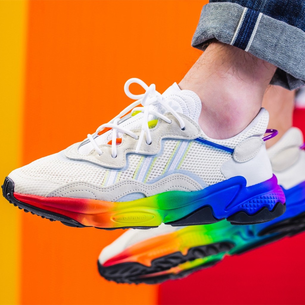 Adidas OZWEEGO “Pride” Men's Women's Old Shoes Running Shoes Sneakers  Rainbow | Shopee Philippines