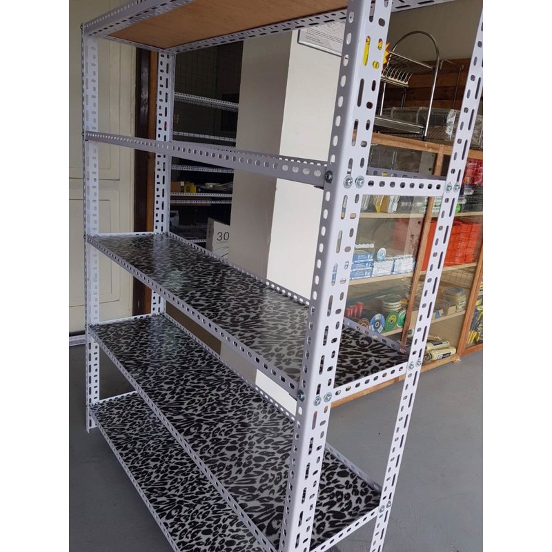 5LAYER HEAVY DUTY STEEL RACK / SLOTTED ANGLE BAR RACK / METAL RACK