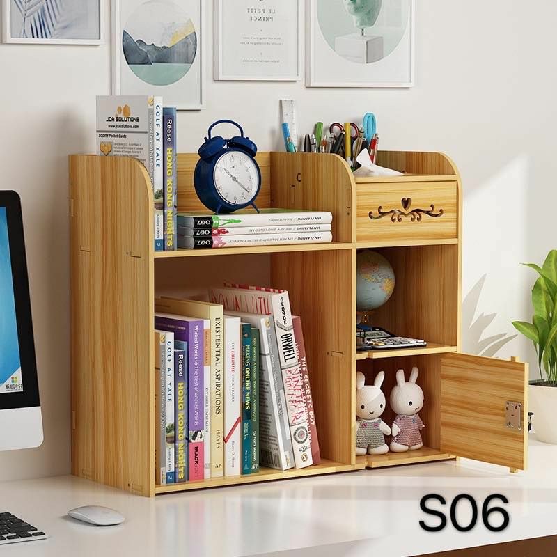 Diy Desktop Storage Box Wooden Office