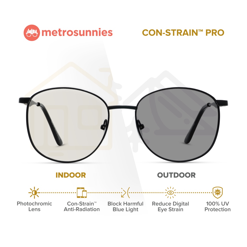 metrosunnies anti radiation glasses