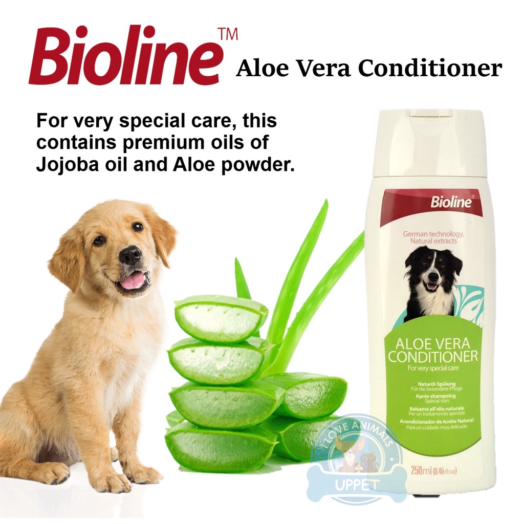 Bioline Aloe Vera Conditioner Aloevera for Dogs 250ml Shopee Philippines