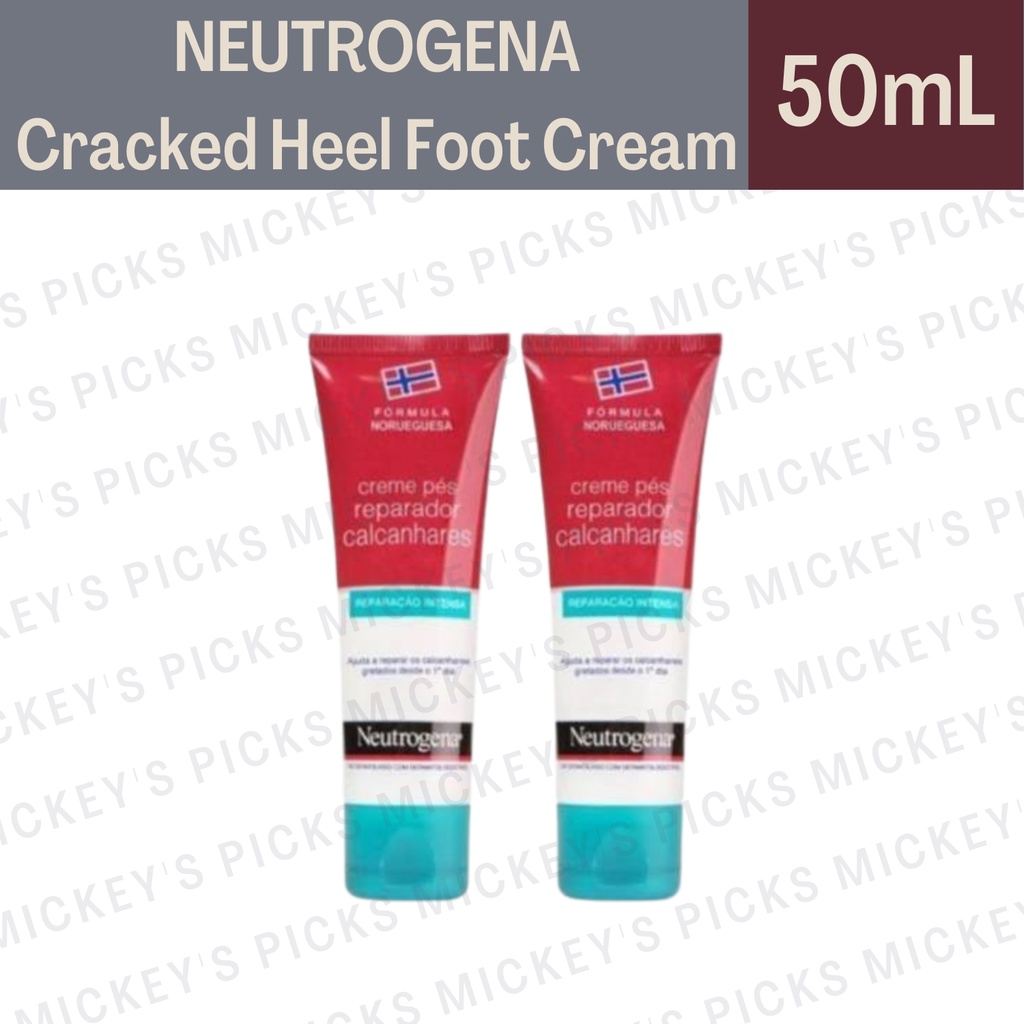 Neutrogena Cracked Heel Foot Cream 50ml x2 Shopee Philippines