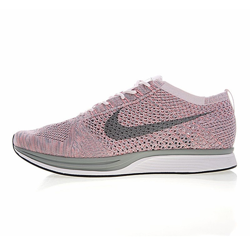 pink nike flyknit racer