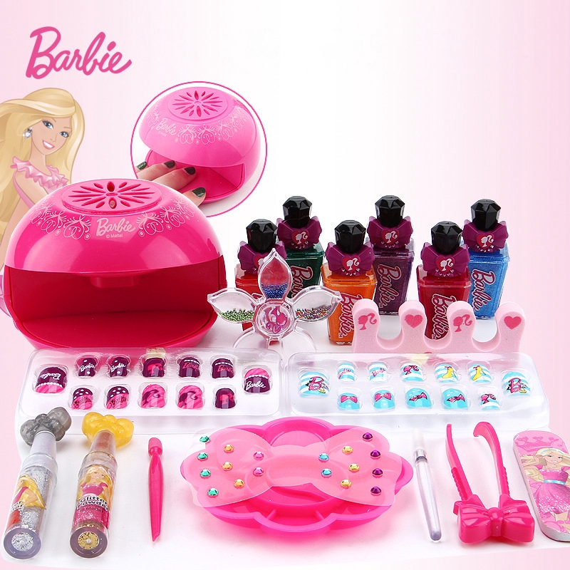 barbie nail kit