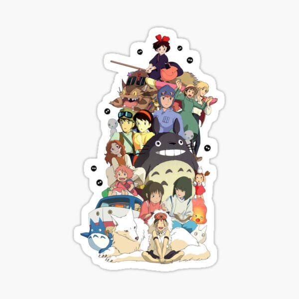 anime sticker studio ghibli hayao miyazaki vr 2 anime sticker min of 3 per order shopee philippines