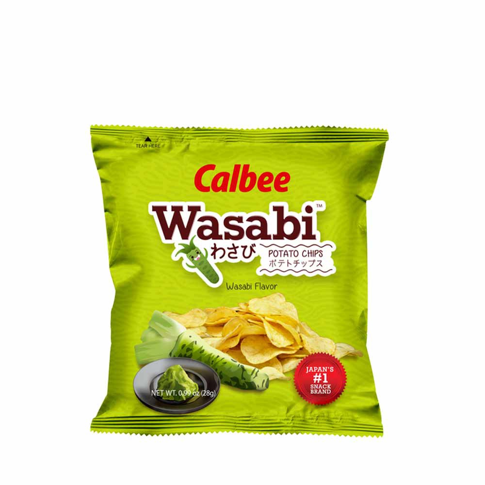 Calbee Potato Chips Wasabi Solo Size G Shopee Philippines