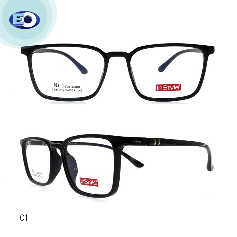 EO Instyle IN21004 Frame with Multicoated Lens / Nongraded Eyeglasses