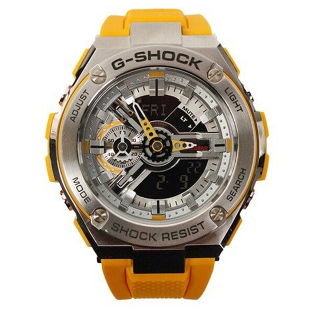 CASIO カシオ G-SHOCK GST-410-9AJF クォーツ 黄色-