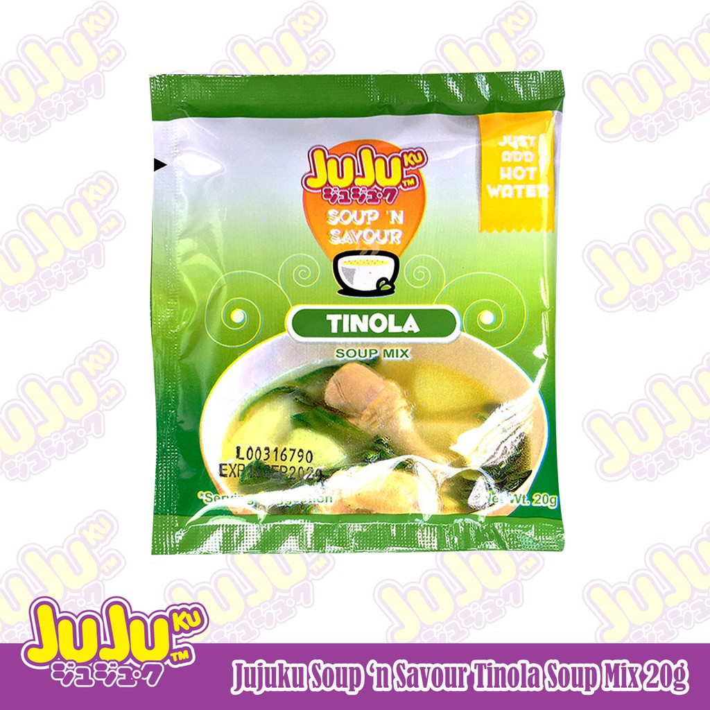 Jujuku Soup 'n Savour Tinola Soup Mix 20g | Shopee Philippines