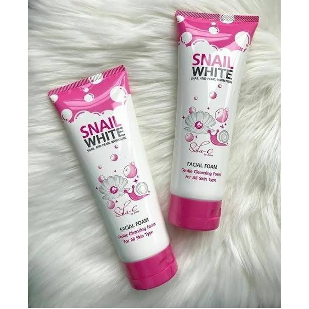 snail white face wash