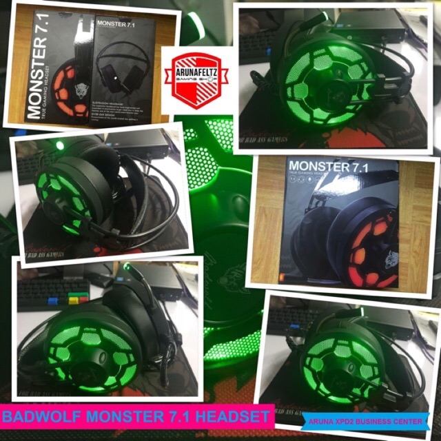 badwolf monster 7.1 headset