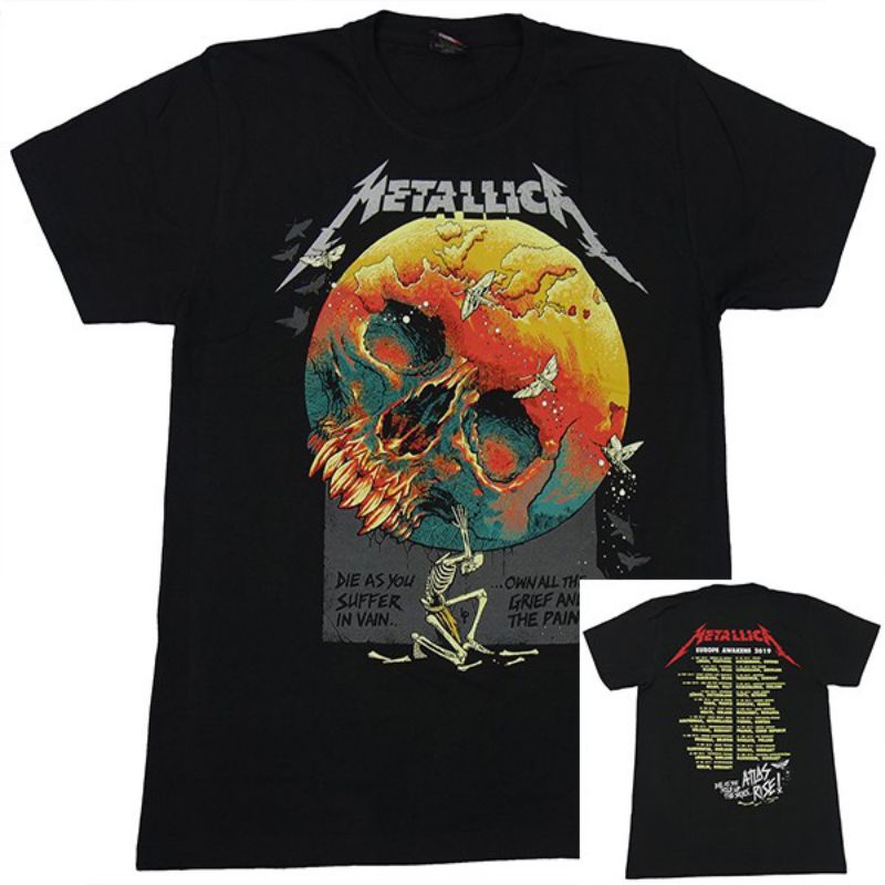 METTALICA ROCK BAND SHIRT (UNISEX) | Shopee Philippines