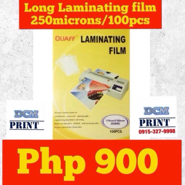 Long Laminating film 250microns Shopee Philippines