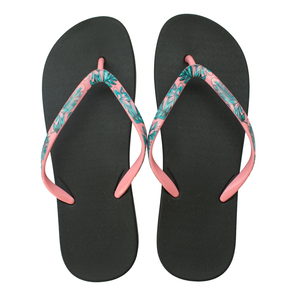 Caribbean Ladies Flipflops Pia (Black) Shopee Philippines