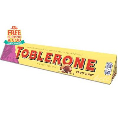 large fruit and nut toblerone