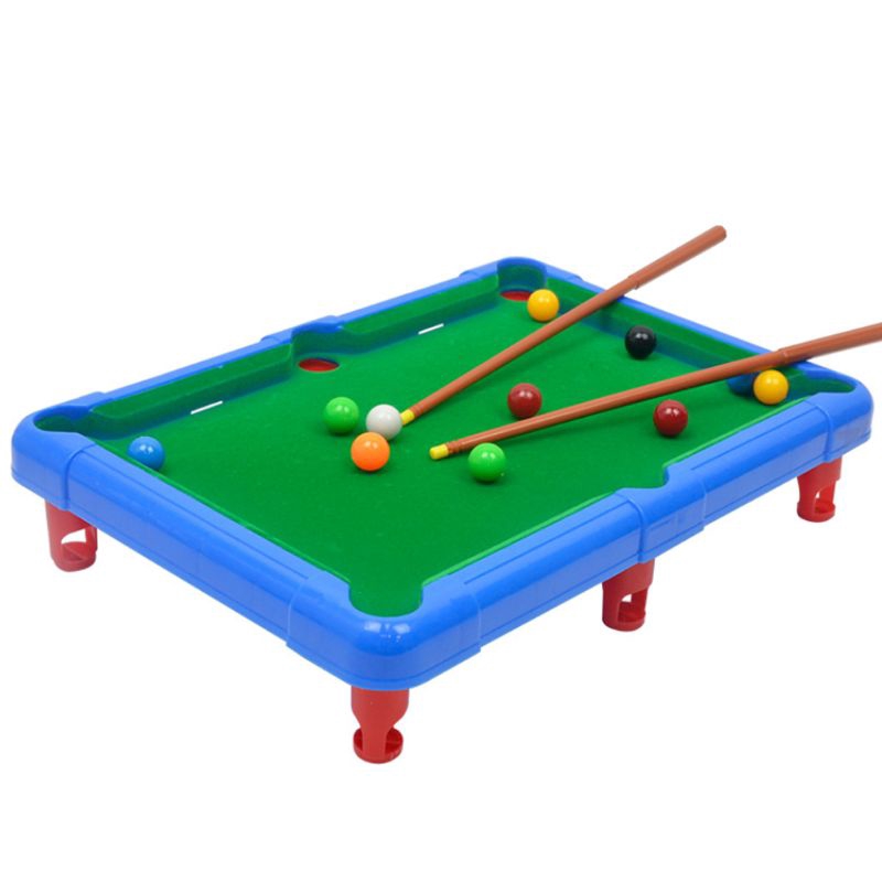 Ohmg 1set Mini Desktop Pool Table Toys Game Kids Children Early