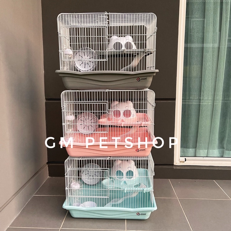 Buy A Cage With Sawdust Secondary Cage!! Shobi Hamster DaYang House There Are 2 Brands Complete Equipment Cage.
