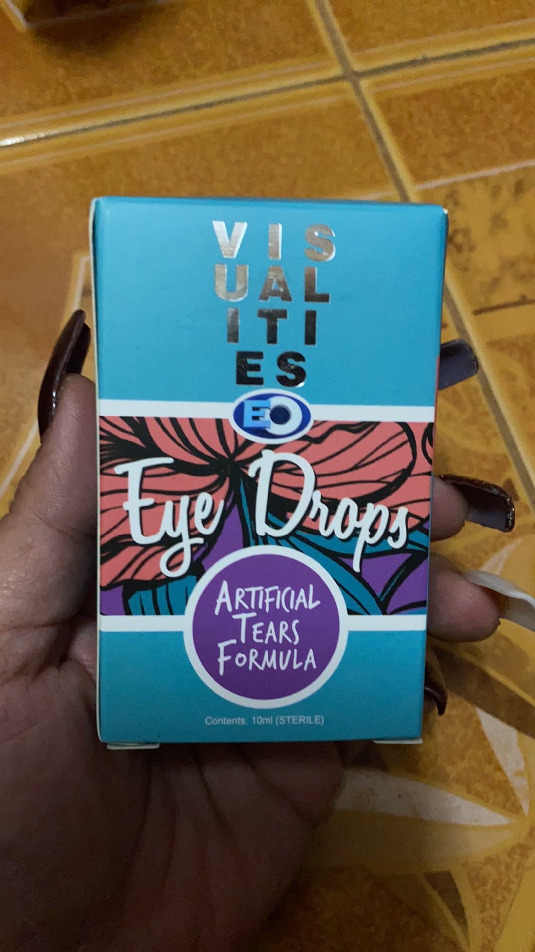 EO Visualities Artificial Tears Formula Eye Drops 10ml Shopee