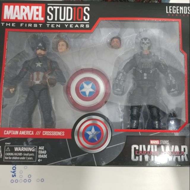 Marvel Legends Mcu First Ten Years Avengers Captain America And 