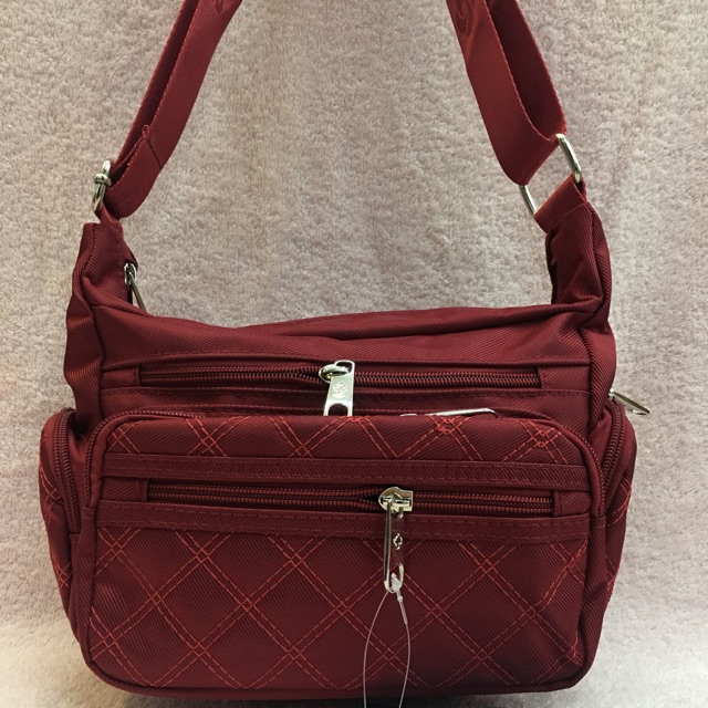 Samsonite Leather Sling Bag IUCN Water