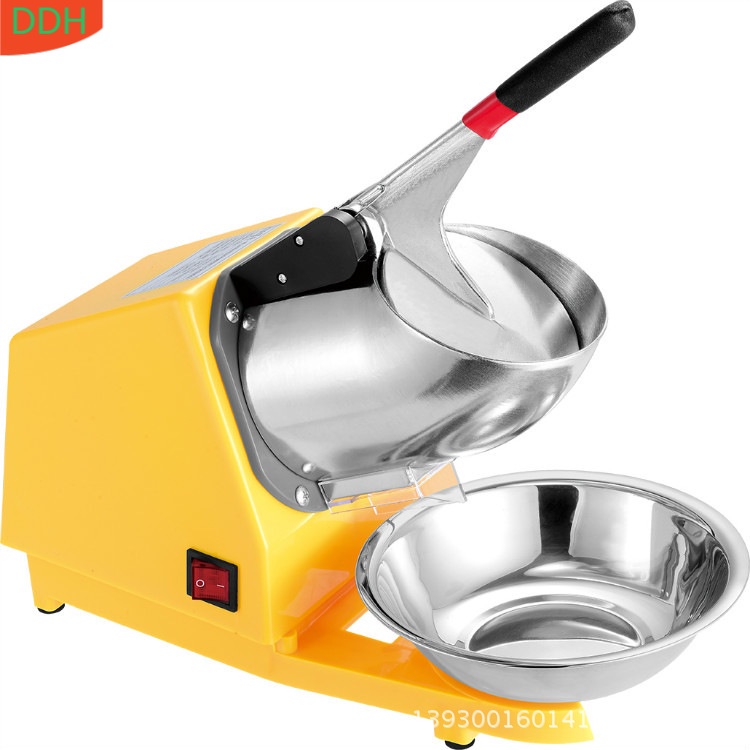 DDHHome commercial Snow Cone Maker electric block ice cube crusher