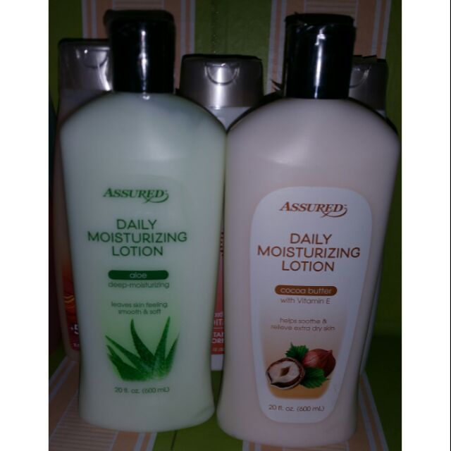 assured daily moisturizing lotion