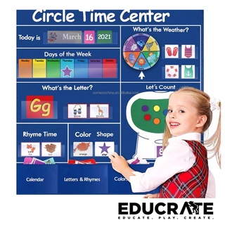 educratePH circle time center activity / homeschool / preschool / playschool activities