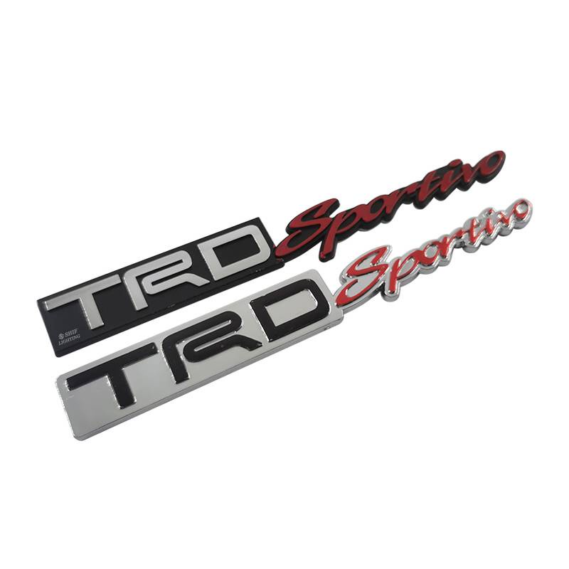 1 x ABS TRD Sportivo Logo Auto Car Decorative Emblem Badge Decal ...