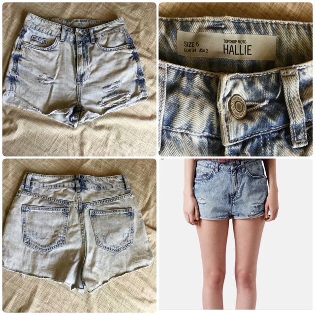 topshop hallie shorts