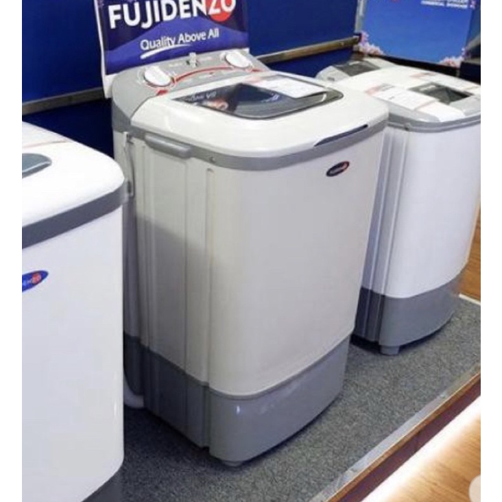 Brand New Fujidenzo Jwt 701 7 Kg Twin Tub Washer With Eco Soak Wash Cycle Original Set Shopee Philippines