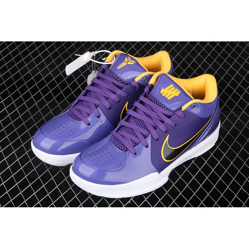 kobe 4 undefeated purple