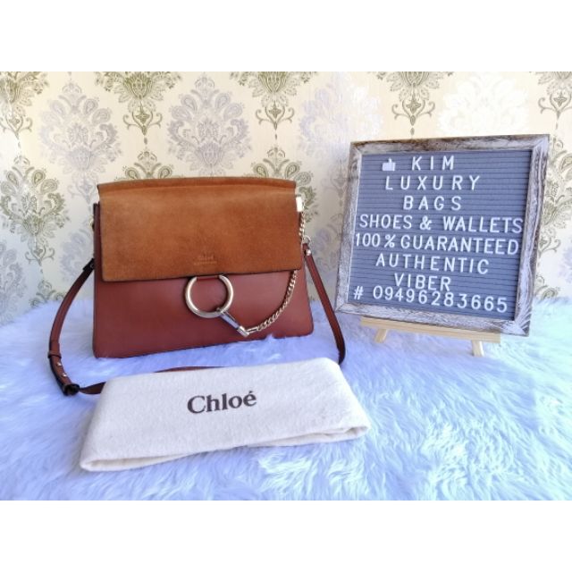 chloe suede shoulder bag