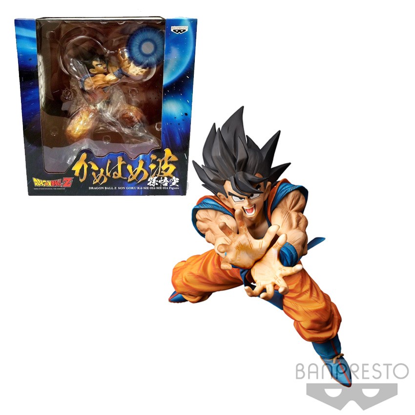 dragon ball z son goku kamehameha figure