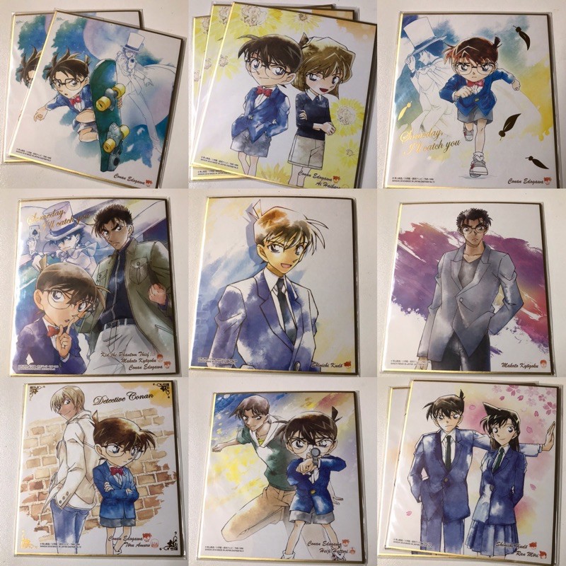 Detective Conan Assorted Artboard (Sold Separately ) | Shopee Philippines