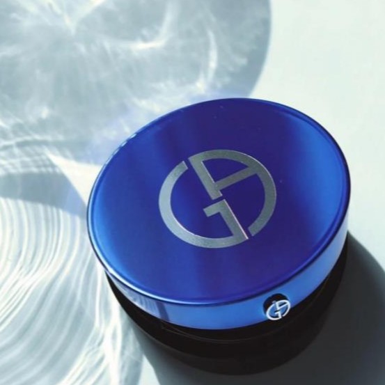 giorgio armani cushion blue