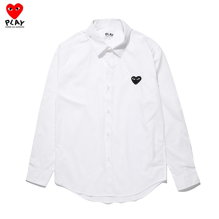 comme de garcons button up