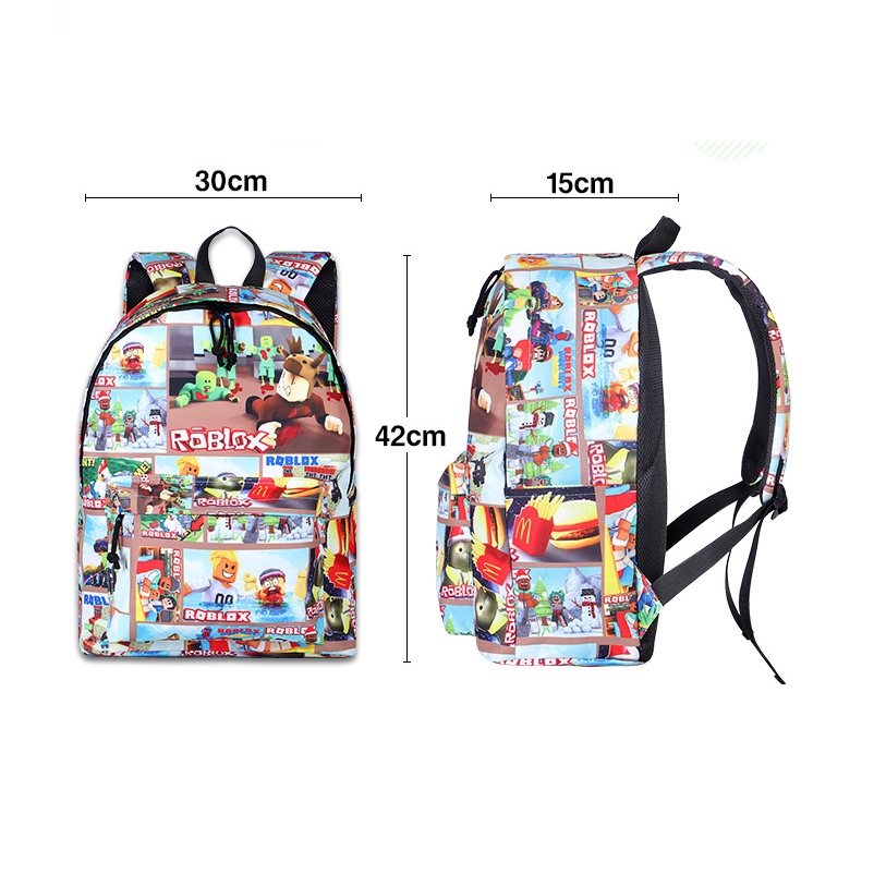 Collectables Roblox Canvas Printed Drawstring Bag Backpack Canvas Backpack Rucksack Cosplay Other Japanese Anime Utit Vn - backpacking backing game in roblox